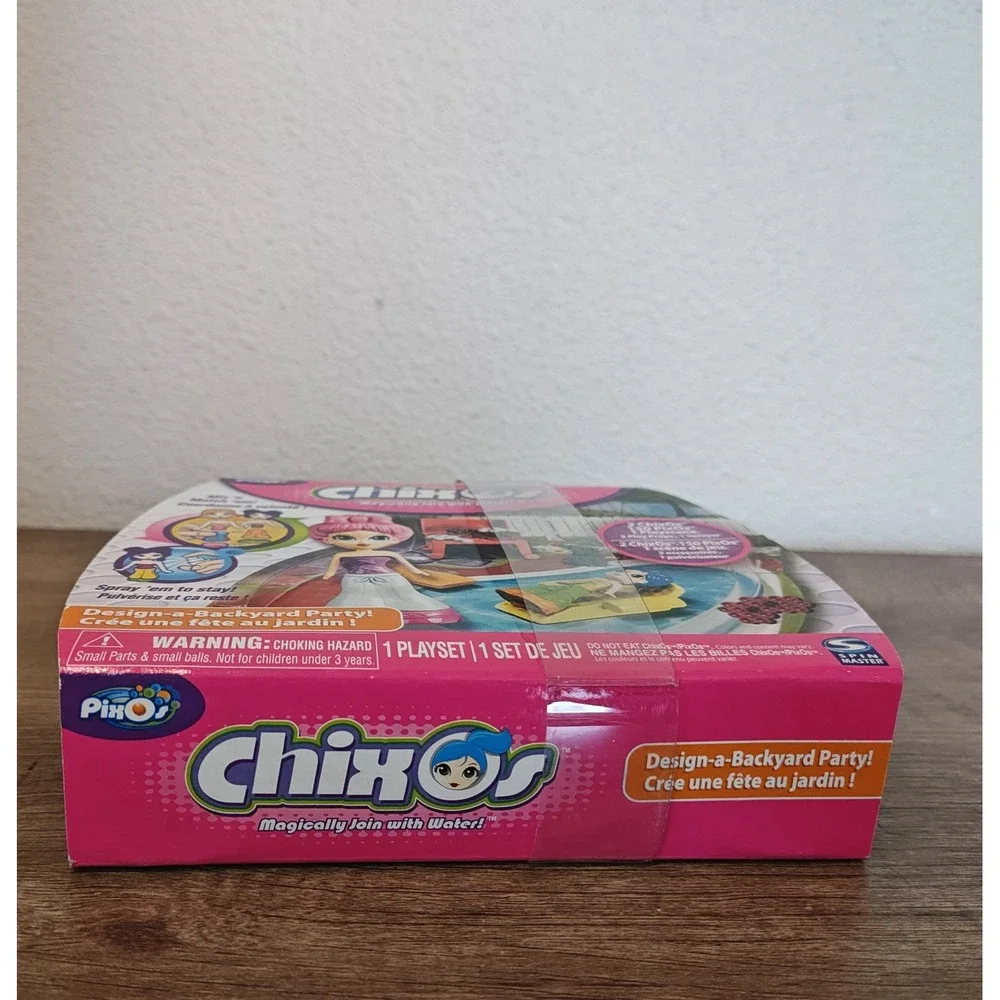 Spin Master ChixOs Playset Multi Design-a-Backyard Party PixOs 2009 New